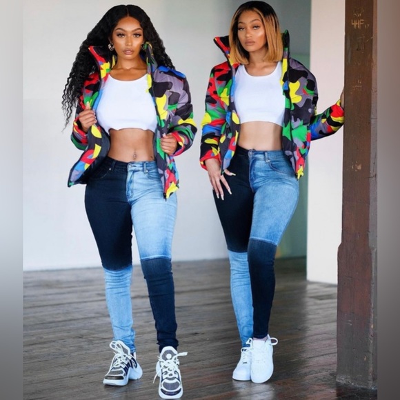 Camouflage Unisex Jacket-NWT - Picture 2 of 7